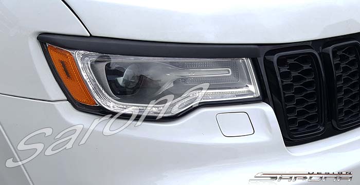 Custom Jeep Grand Cherokee  SUV/SAV/Crossover Eyelids (2014 - 2019) - $98.00 (Part #JP-004-EL)